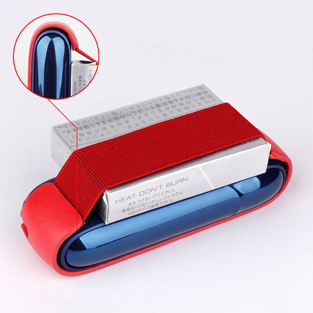 JINXINGCHENG шнурок 3 цвета чехол сумка 2 в 1 держатель флип для iqos 0 кожаный Аксессуары