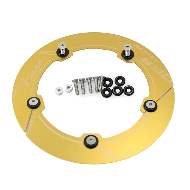 Motorcycle accessories Transmission Belt Pulley Cover For Yamaha t-max tmax 530 2017 2018 black blue red gold ti | Автомобили и