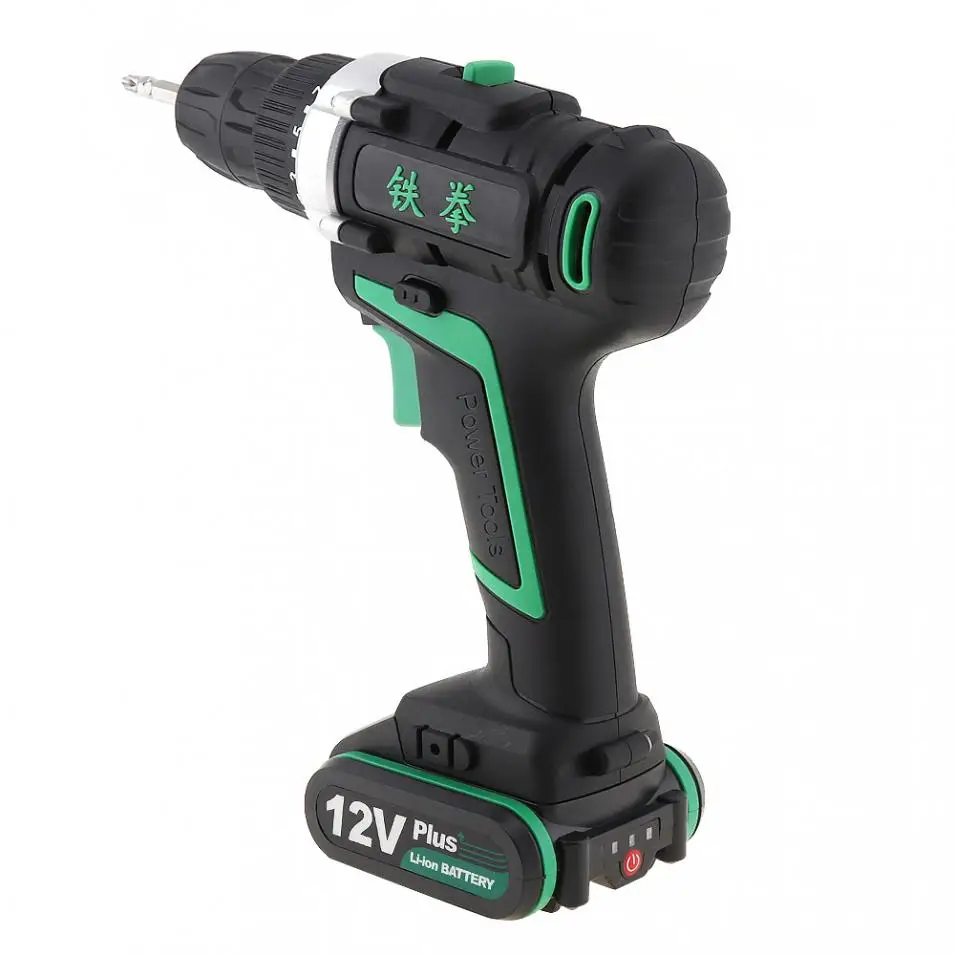 Аккумуляторная электрическая дрель шуруповерт 12 В электроинструменты с