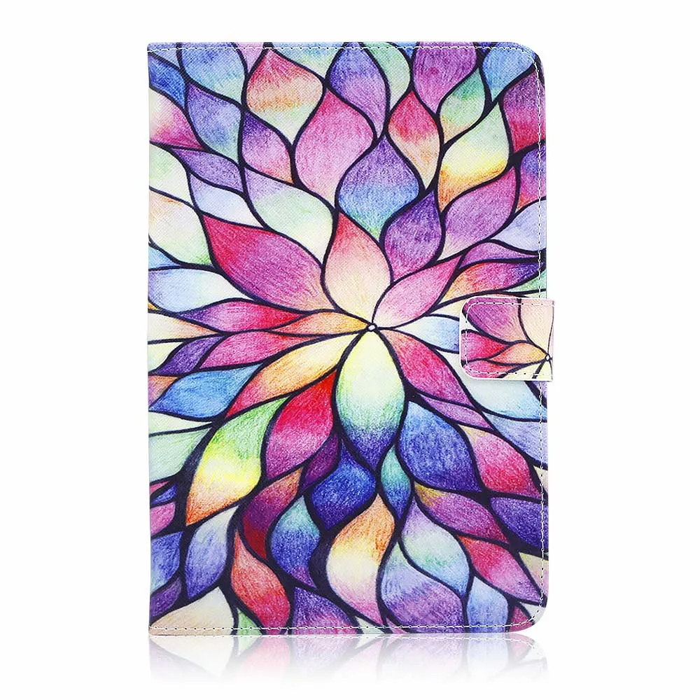 Универсальный чехол книжка из искусственной кожи с подставкой для планшетного