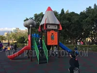 Exported to South Africa Children Outdoor Playground Equipment 23 Year's Manufacturer HZ-7222A