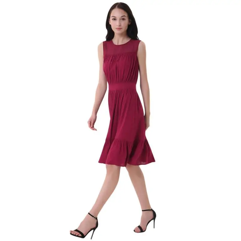 Платье для пикника вечернее элегантное Винтаж вечерние перекрестной шнуровкой