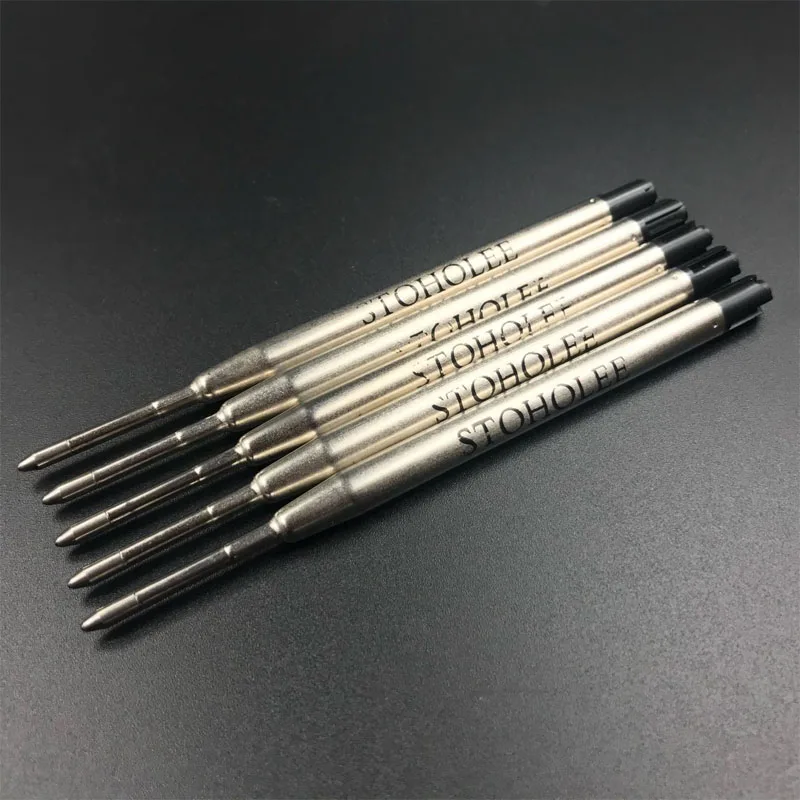 Черная ручка STOHOLEE заправка шариковой ручки хорошего качества синими чернилами