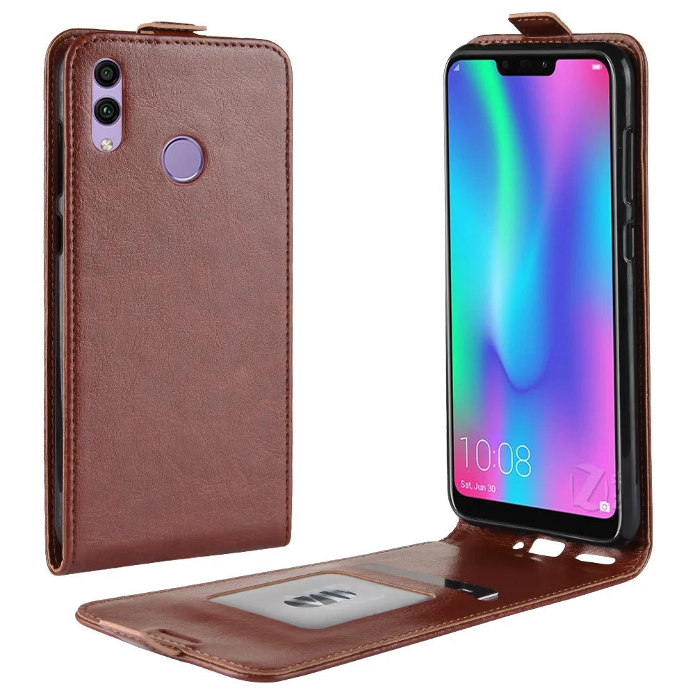Бренд gligle вверх и вниз открытый кожаный чехол для huawei Honor 8C защитный чехол оболочки сумки