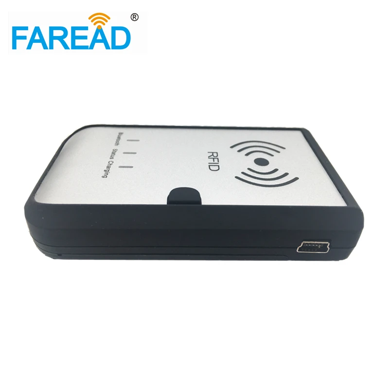 

Bluetooth-compatible 13.56MHz HF ISO15693 code sli, code sli-l, code sli-s RFID Reader for E-wallet, E-commerce