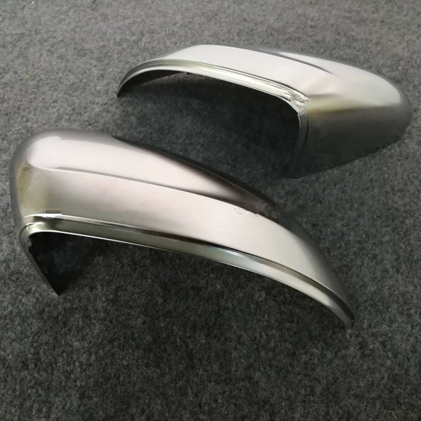 Матовая хромированная крышка для зеркала заднего вида боковая VW Passat B8 Euro|Клипсы и