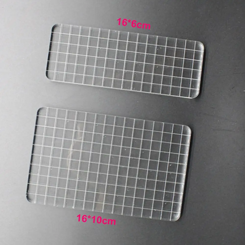 

clear stamp Transparent Acrylic Block Pad - Large 2