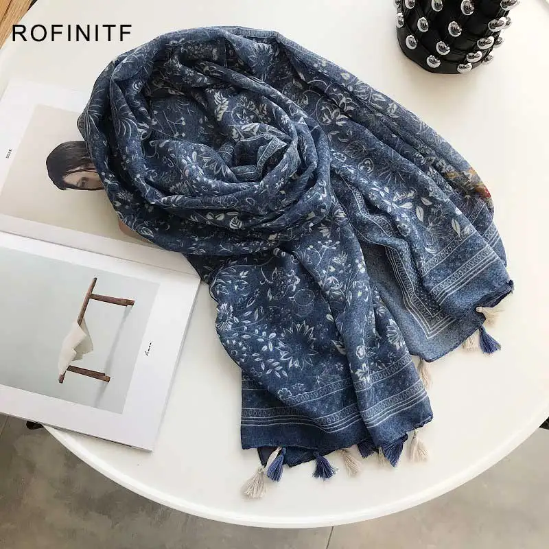 Новое поступление весна акриловые шарфы хлопчатобумажные модные мягкие Для