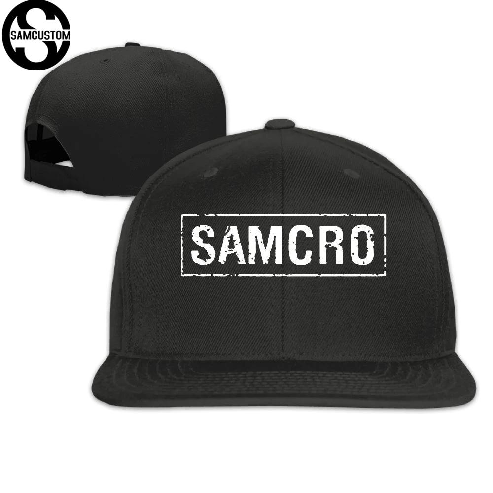 SAMCUSTOM Кепка бейсбольная кепка боковая 3D печать Samcro Повседневная gorras хип хоп