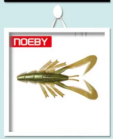 Приманки оптом Noeby мягкие приманки 20 шт./упак. каблуке высотой 13 см/20 г рыболовные приманки Шад UL нахлыстом плавающие приманки jig head