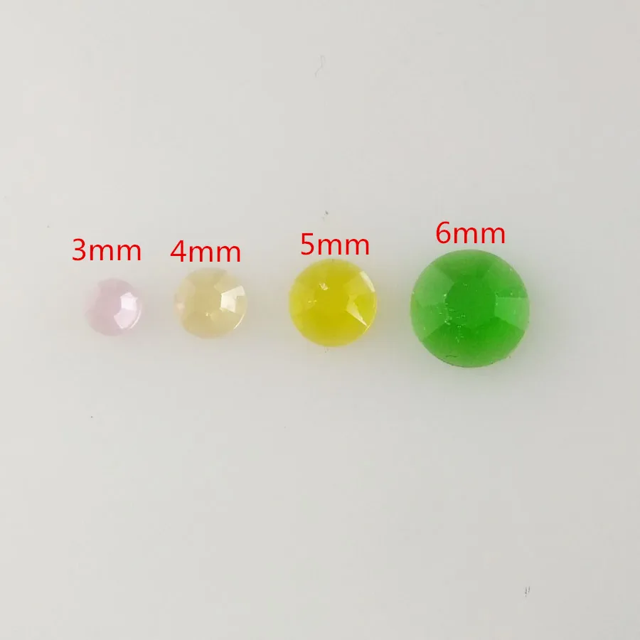 100-1000pcs/bag Nail Art SS12/16/20/30 Transparent dark green resin flatback crystal rhinestone for phone case use glue nails | Красота и