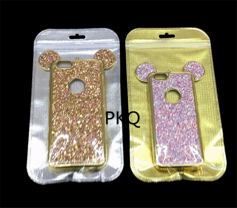 100 шт/партия самозапечатывающийся пластиковый пакет с замком молнией для