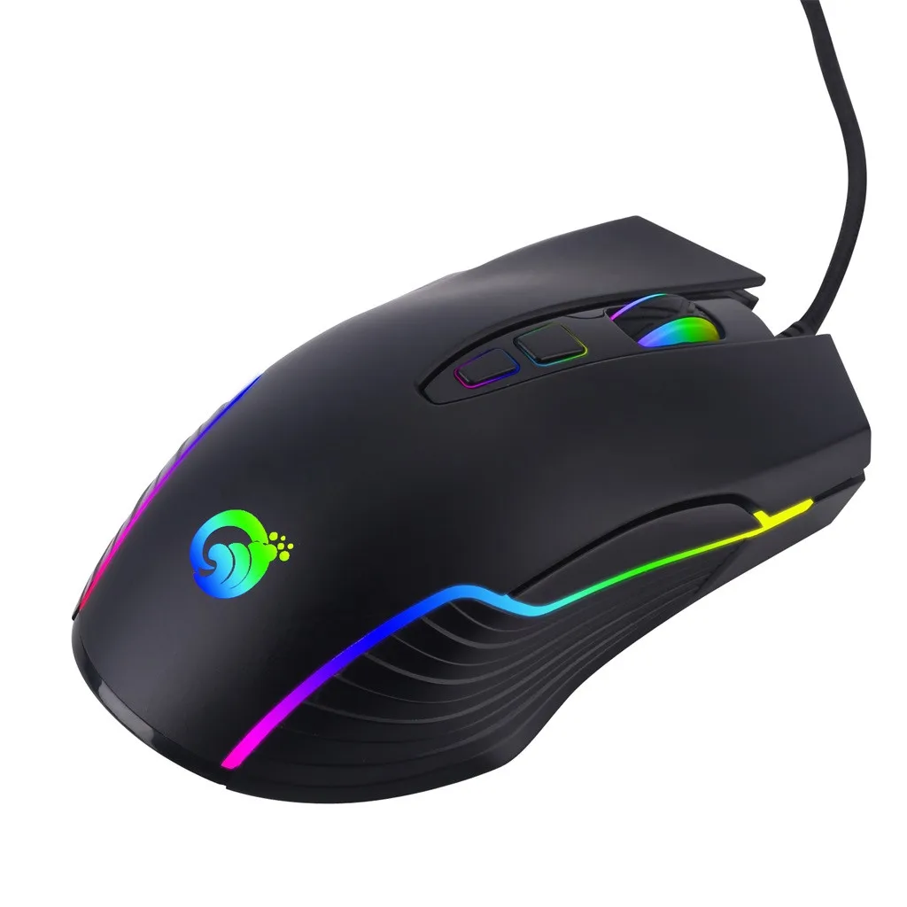 VOBERRY G4 USB Проводная RGB подсветка моделирование Макросъемка механическое Программирование мышь Эргономика ноутбук компьютерная игра