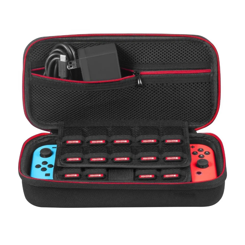 Чехол для nintendo NS Switch Дорожный переноски защитный портативный чехол сумки жесткий