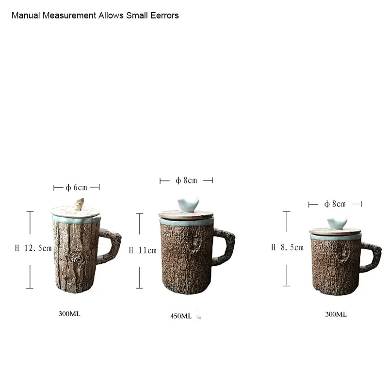 300 мл винтажная керамическая фарфоровая и кружка ручной работы | 10 унций с