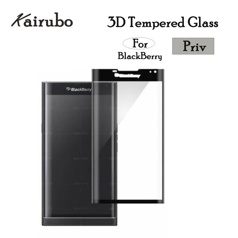 Закаленное стекло с закругленными кромками для BlackBerry Priv 5 4 дюйма|Защитные стёкла
