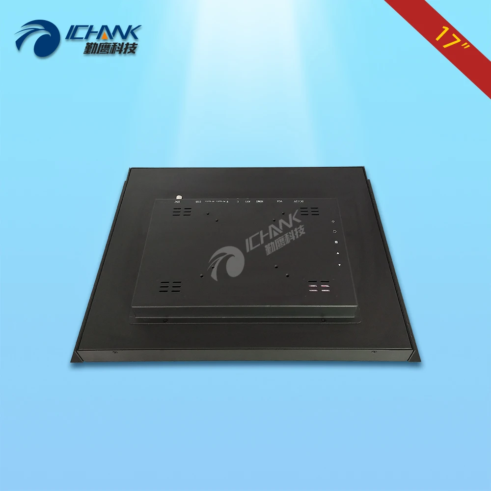 ZK170TN-V59/1" дюймовый 1280x1024 HDMI VGA power On Boot Встроенный Открытый каркас настенный пульт дистанционного управления монитор ЖК-экран