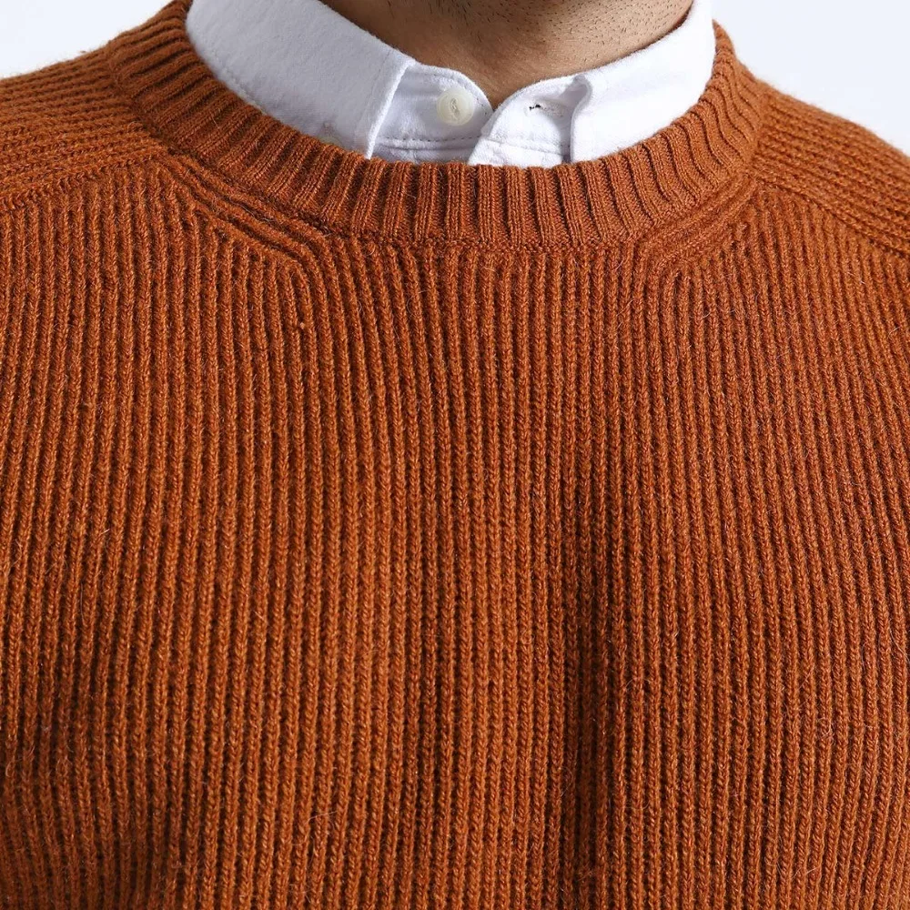 SIMWOOD 2019 зимний свитер для мужчин Мода повседневное Slim Fit трикотажные пуловеры