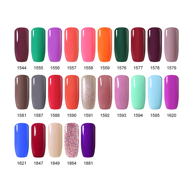 Гель лак Clou Beaute 85 цветов набор гель лаков для ногтей цветная гелевая краска УФ