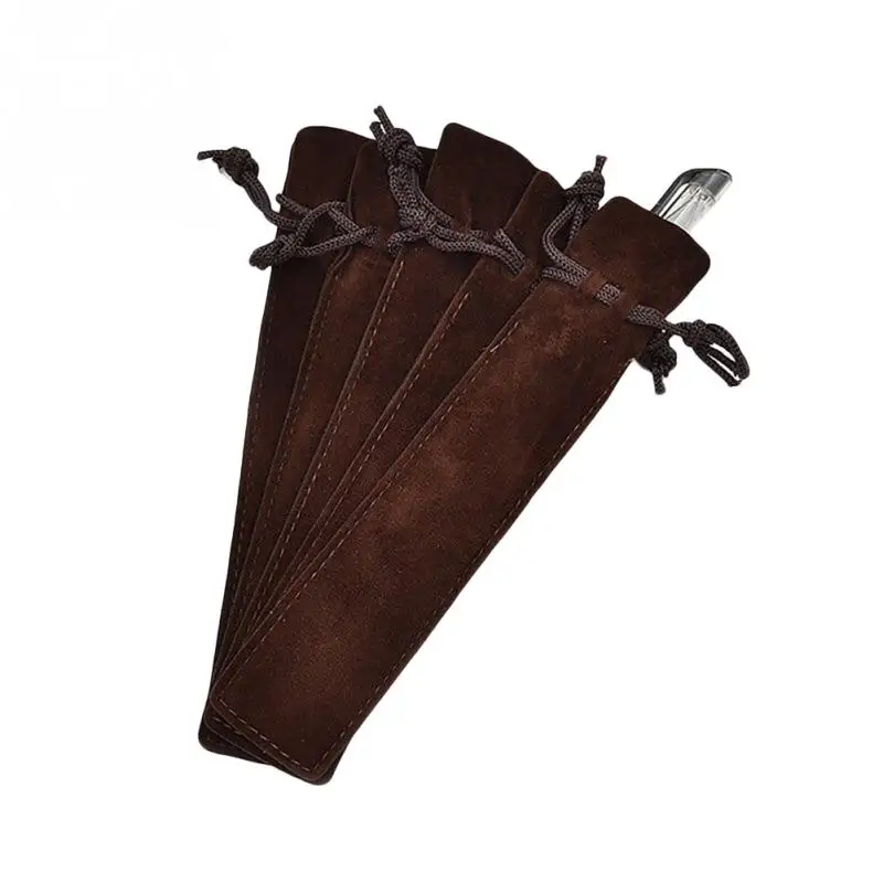 5 шт. фланелетная Сумочка для ручек и карандашей держатель одной шариковой ручки