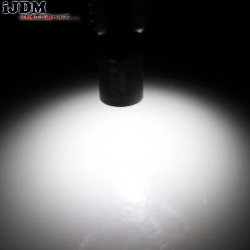 IJDM 4 шт. 6000 К ксенон белый XB-D T10 168 194 2825 W5W светодиодный лампы для парковки сигнальный фонарь или Подсветка регистрационного номера, T10 светодиодный 12V