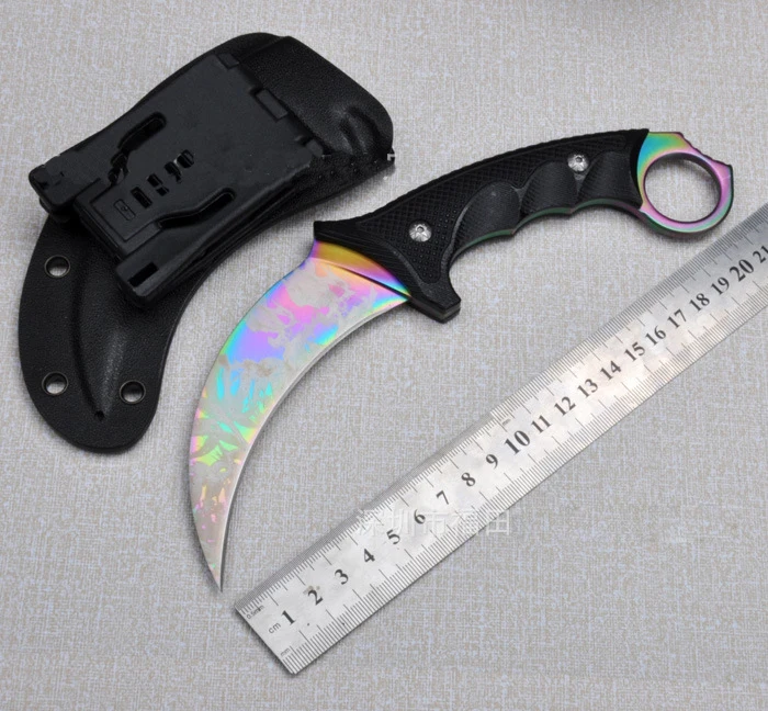 Cs go karambit нож диагностический инструмент faca выживания кемпинг инструменты