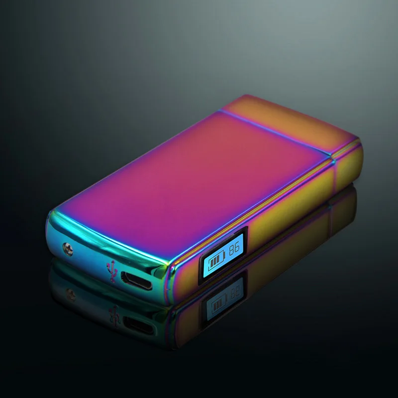USB-зажигалка Shake Ignite плазменная двойная дуга может подсчитывать время