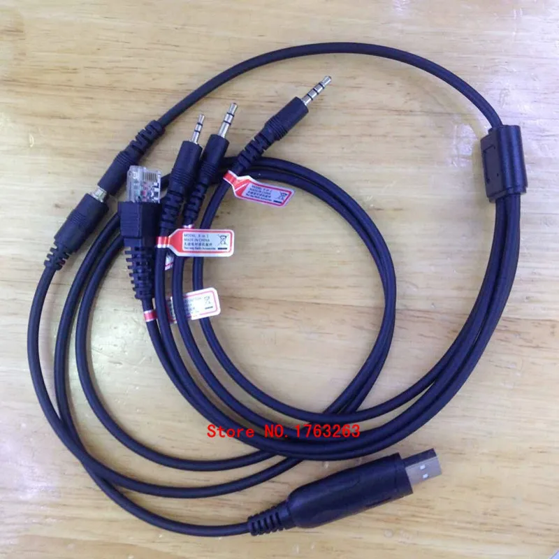 8 в 1 multi function USB Кабель для программирования kenwood baofeng motorola Yaesu ICOM и т. д. рация