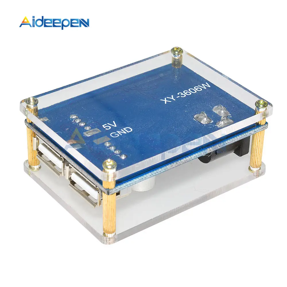 DC-DC 24V 12V 5V модуль питания Buck 5A мощность понижающий преобразователь Diy электронная