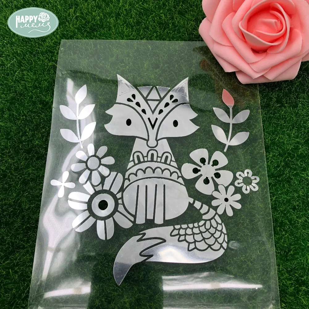 1 шт. нашивки из серебряной фольги с лисьим цветком|flower iron on|flower on patchesiron patches |