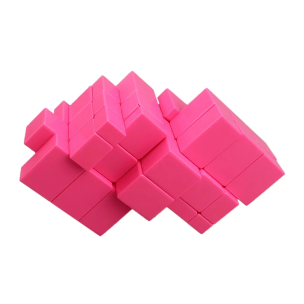Хит продаж новинка Cubetwist siamois 3X3X5 miroir Cube magique Bump Cubes ducation jouet pour les enfants-rose | Игрушки и