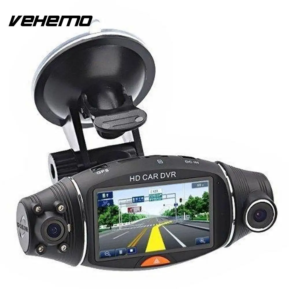 Vehemo 2 7 дюйма Широкий формат Видеорегистраторы для автомобилей gps регистраторы