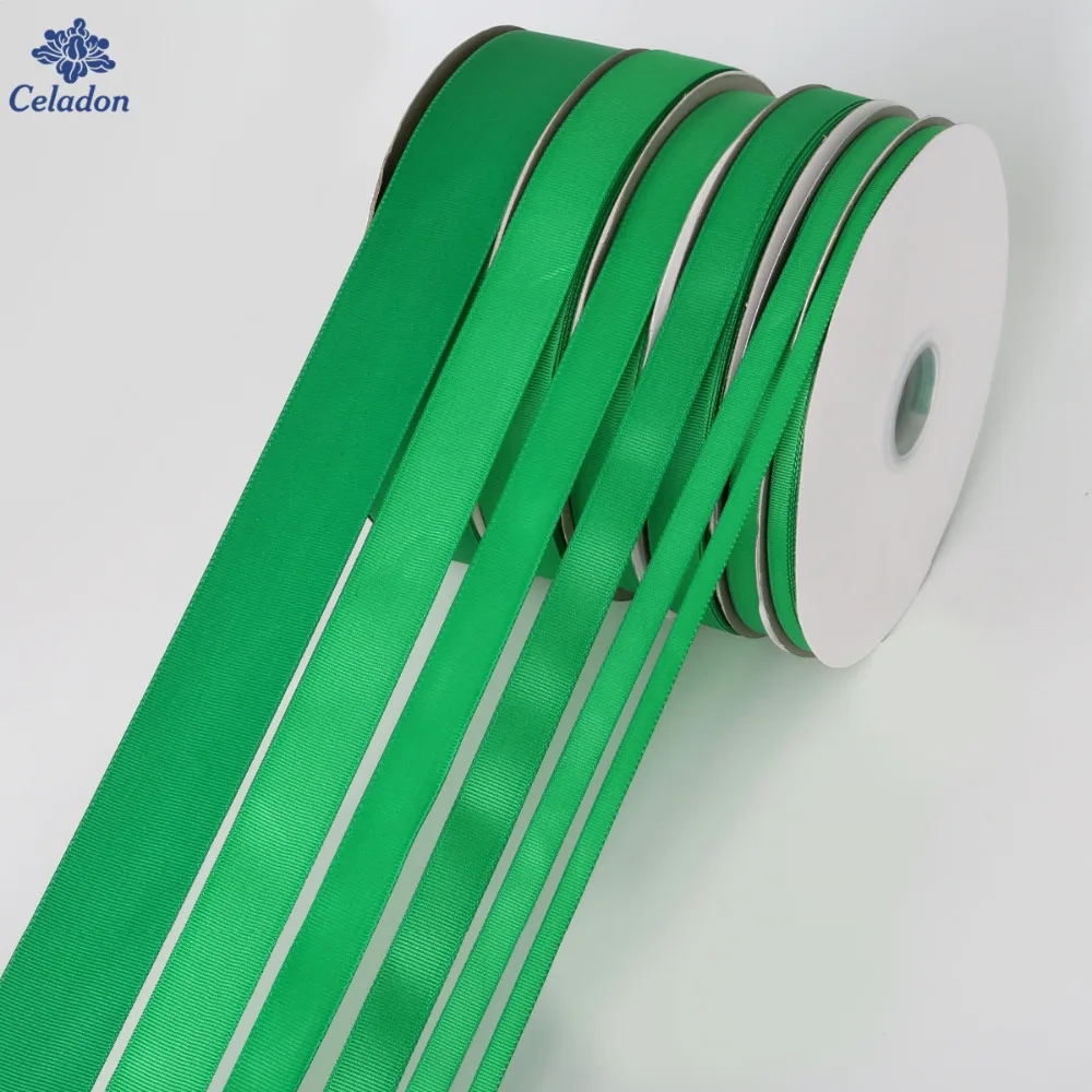 Новое поступление ширина 7 38 мм зеленый цвет 5 ярдов корсажные ленты для украшения