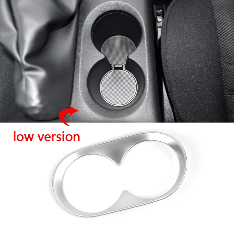 low Vtear для Mazda 3 Axela- ABS хромированные аксессуары для интерьера подстаканник с отверстием для чашек накладка декоративная молдинги Стайлинг - Название цвета: low