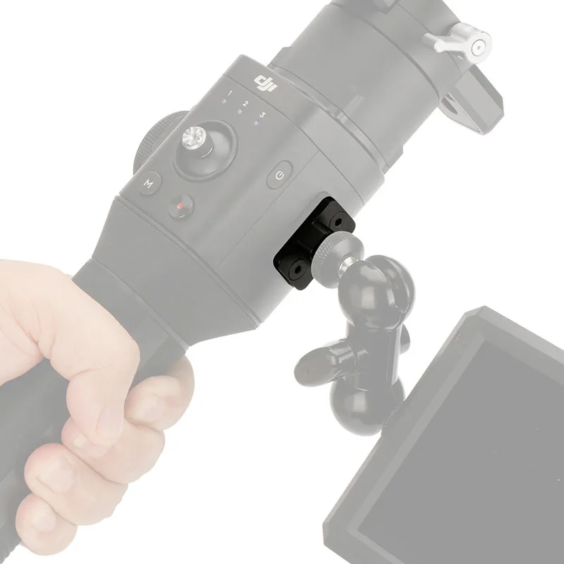 Монтажная плата DIGITALFOTO Qucik для Dji Ronin S/Ronin SC сменные отверстия с резьбой монитора VS