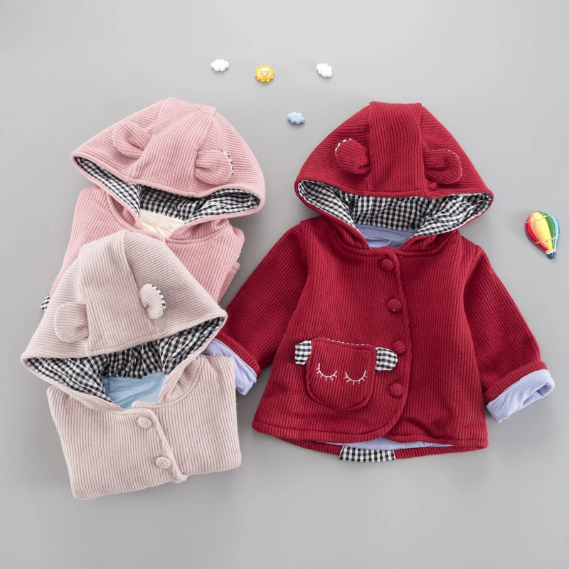 Новинка милое Модное детское пальто осенне весенняя одежда для маленьких