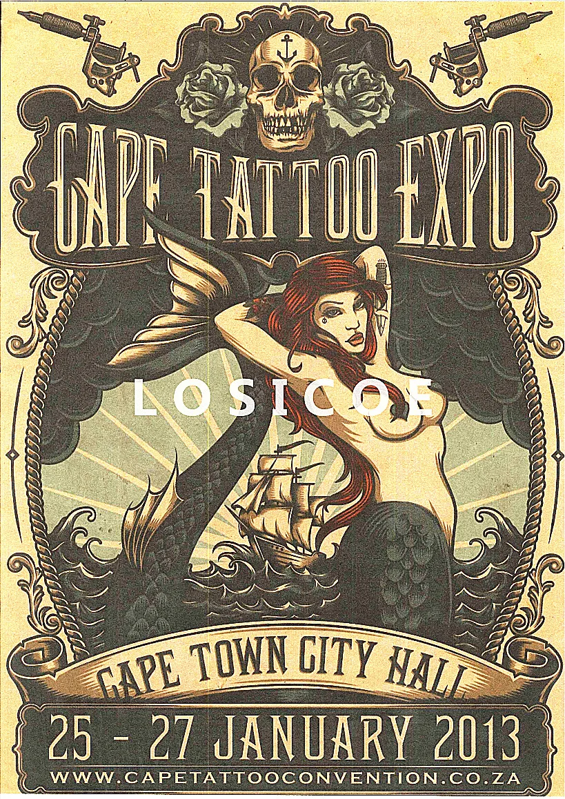 Ностальгический ретро крафт-бумага постер креативный парикмахер татуировки HD