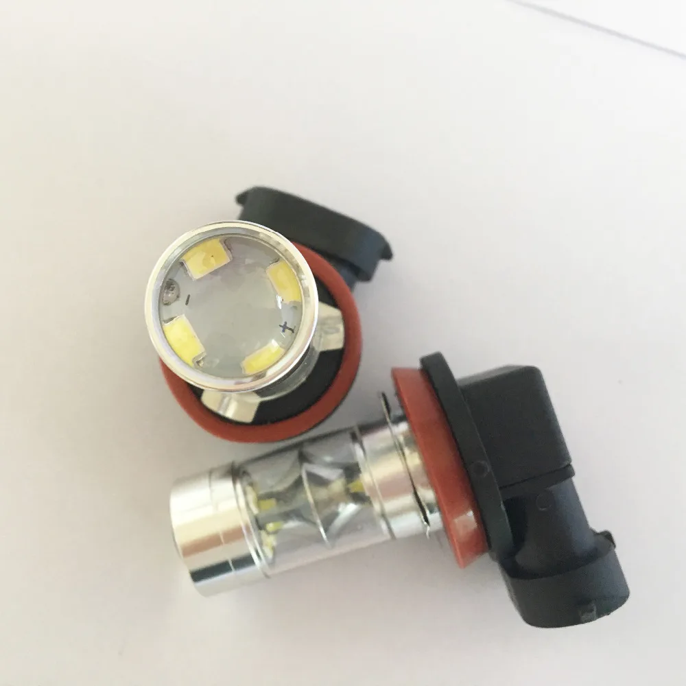 a pair 750LM 60W H8 H9 H11 LED Car fog Lights Driving Bulbs Light Lamps 12V 6000K white | Автомобили и мотоциклы