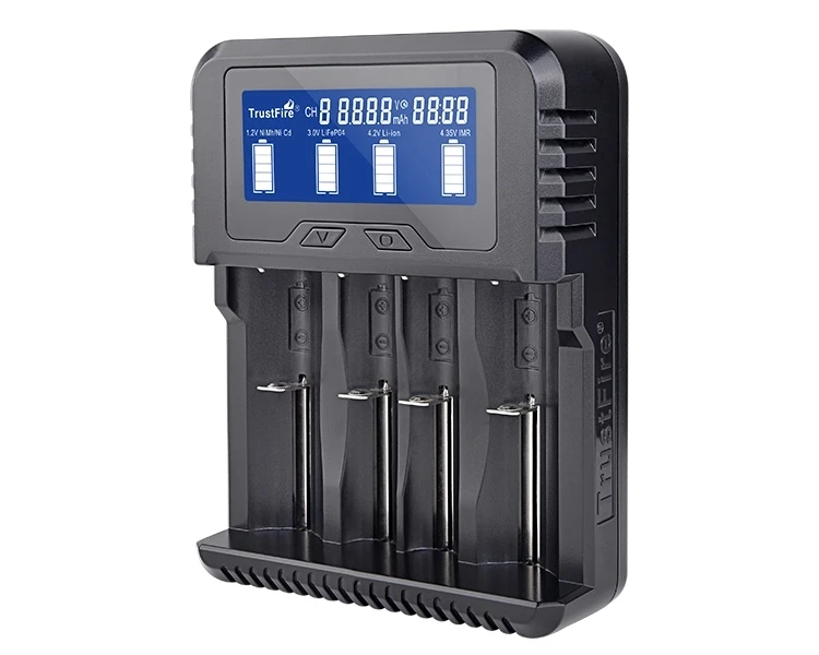 TrustFire быстрое зарядное устройство 3 0 USB QC3.0 умное для аккумулятора 18650 /26650 /32650 |
