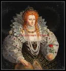 Вышивка Счетный крест наборы для рукоделия 14 ct DMC цвет DIY Искусство ручной работы Декор-Елизавета