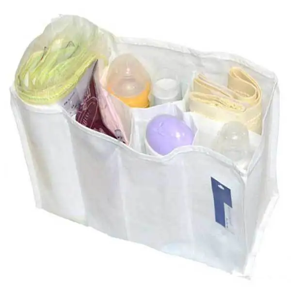 LeonaBoy Baby Diaper Nappy Changing Storage Bag 7 Liner Cell Divider Mother | Мать и ребенок