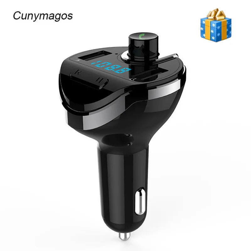 Аудио MP3 плеер Автомобильный Bluetooth fm передатчик беспроводной модулятор