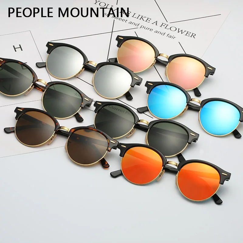 Унисекс Ретро ацетатные лучи розовые солнечные очки es UV400 Oculos De Sol брендовые