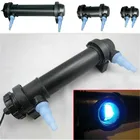 JEBO 5W-36W Aquarium Pond UV Sterilizer Lamp Water Cleaner Fish Tank Ultraviolet Filter Clarifier UV Light AC220-240V