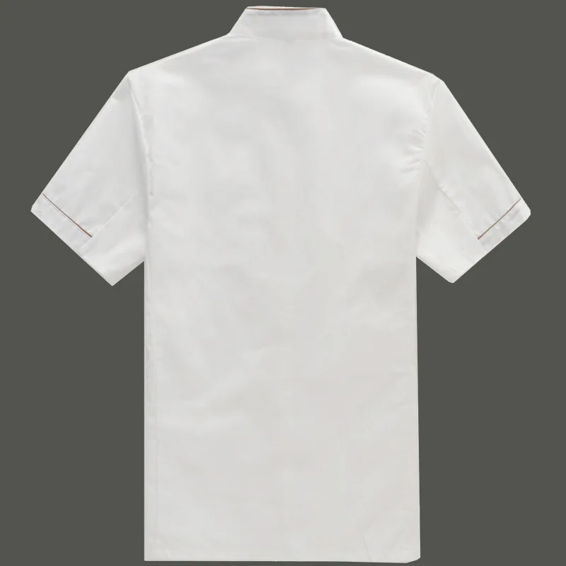 Summer Kitchen Chef Jacket Short Sleeve Hotel Uniform Kitchenware Catering Service Tooling Workwear | Тематическая одежда и