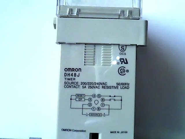 Omron DH48J цифровой счетчик реле с 4 разрядный AC220V счетчики|digital counter relay|digital countercounter