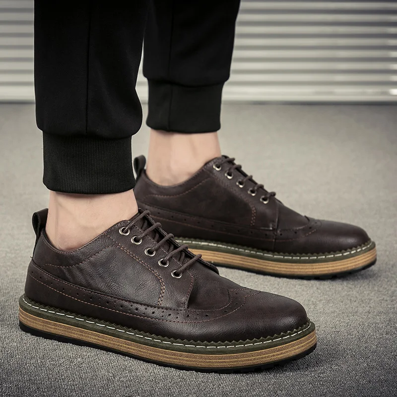 Мужская повседневная обувь на плоской подошве; zapatos hombre; оксфорды; мужские кроссовки из натуральной кожи; дышащая мужская обувь; сезон весна-лето