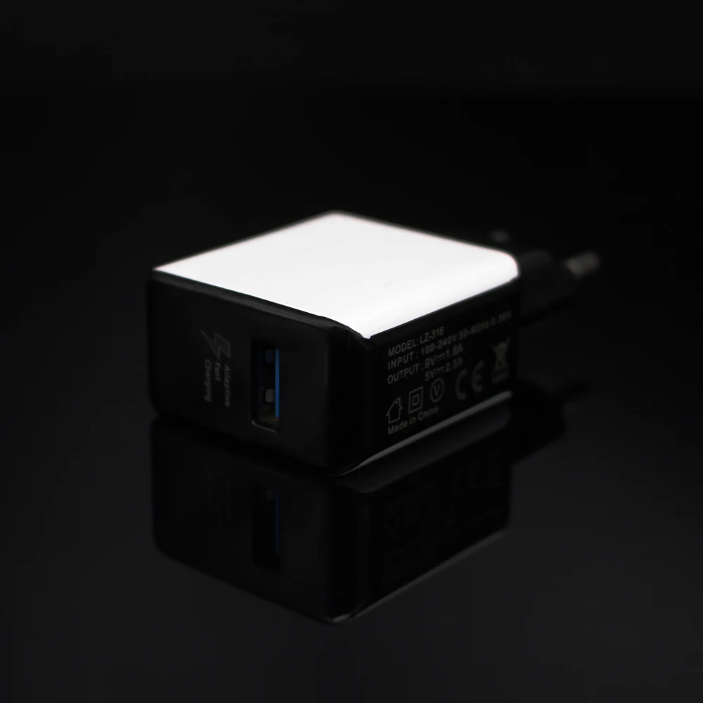 Высокое качество 5В 2.5A ЕС вилка USB быстрое зарядное устройство мобильный телефон