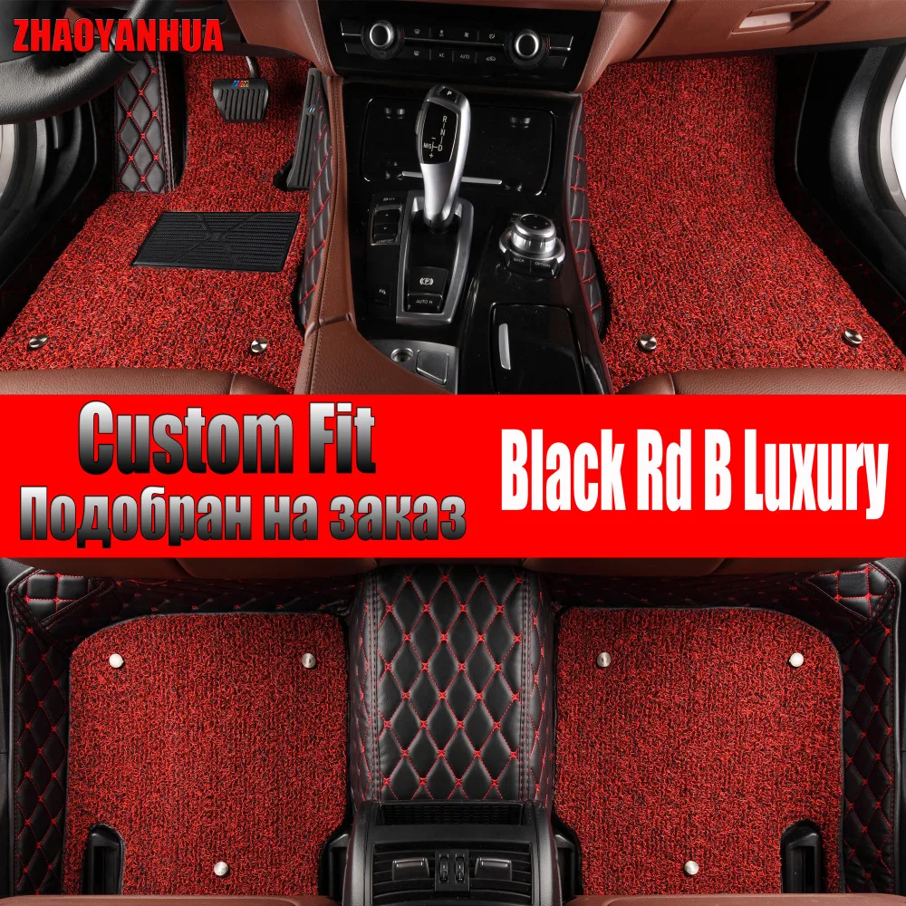 

ZHAOYANHUA car floor mats made for Hyundai Azera Veloster 5D full cover good heavy duty car-styling carpet rugs foot liners (201