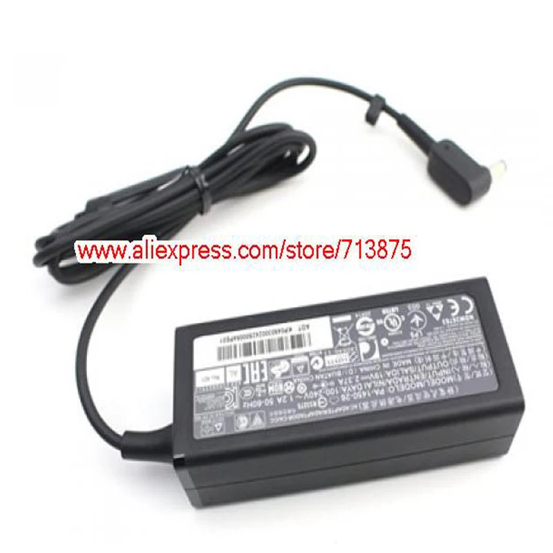 Натуральная ADP-45HE B A13-045N2A 19V 2.37A адаптер переменного тока для acer Aspire ES14 R3 N15W5 R3-131T ES1 512 C4SQ ES1-531 PA-1450-26